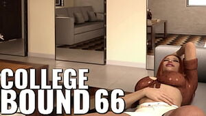 COLLEGE BOUND #66 • Chilling with divine Blance and her voluptuous boobs