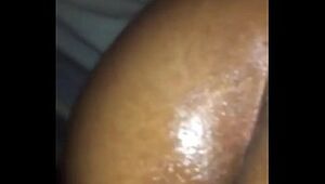 Ebony anal pro homemade